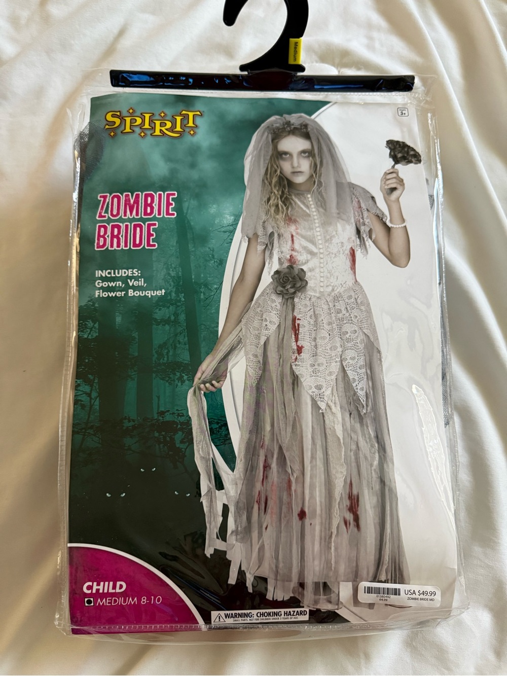 Spirit Halloween Zombie Bride costume